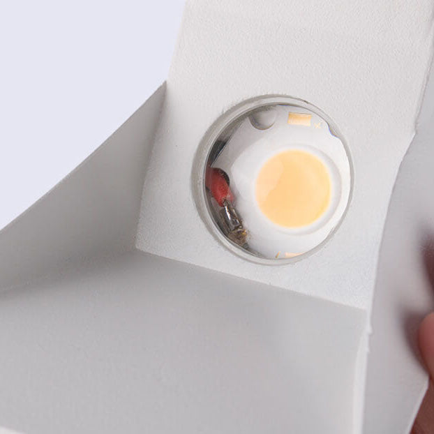 Rectangular Curved Outdoor Light