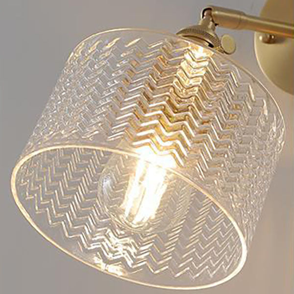 Brass Cylinder Wall Lamp