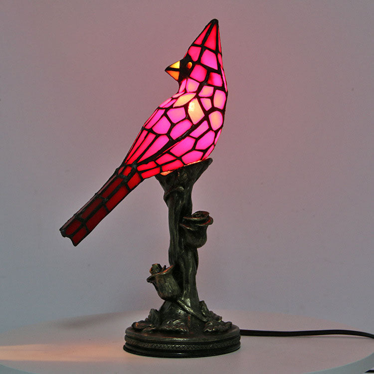Red Bird Table Lamp