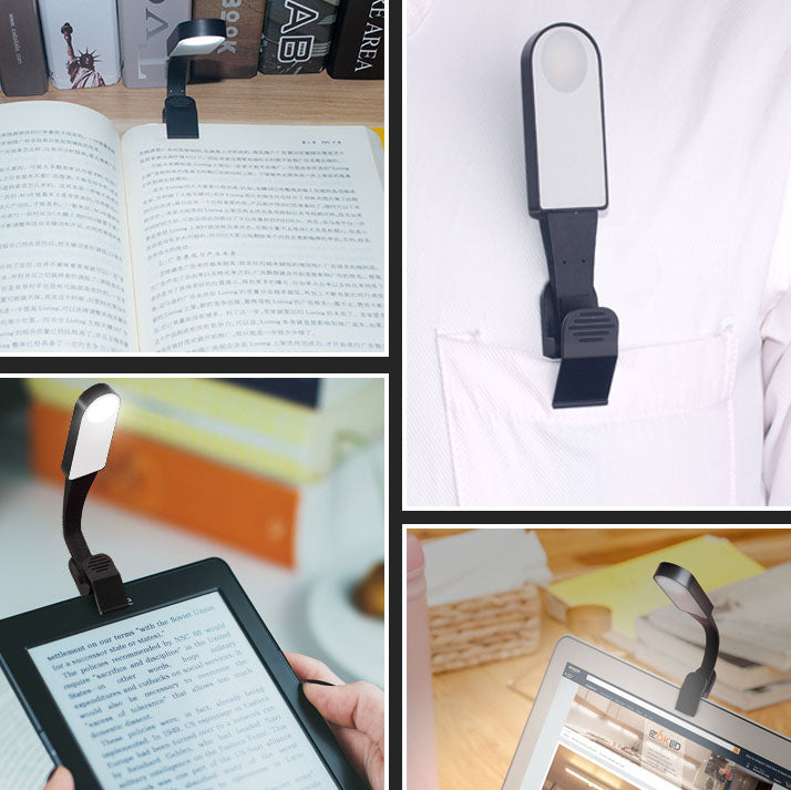 Clip Rechargeable Infinitely Touch Table Lamp