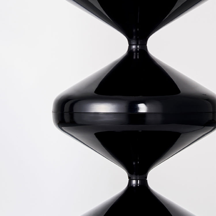 Wave Iron Glass Bedroom Table Lamp