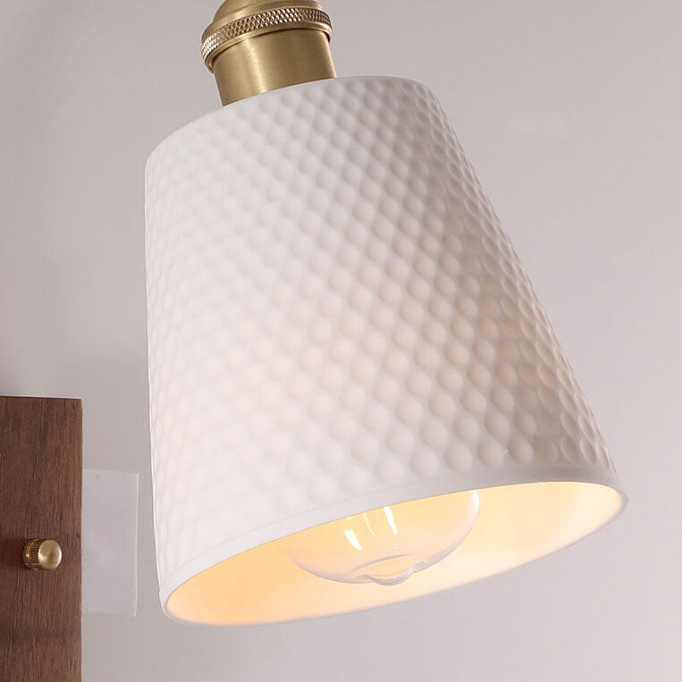 Black Walnut Wall Lamp
