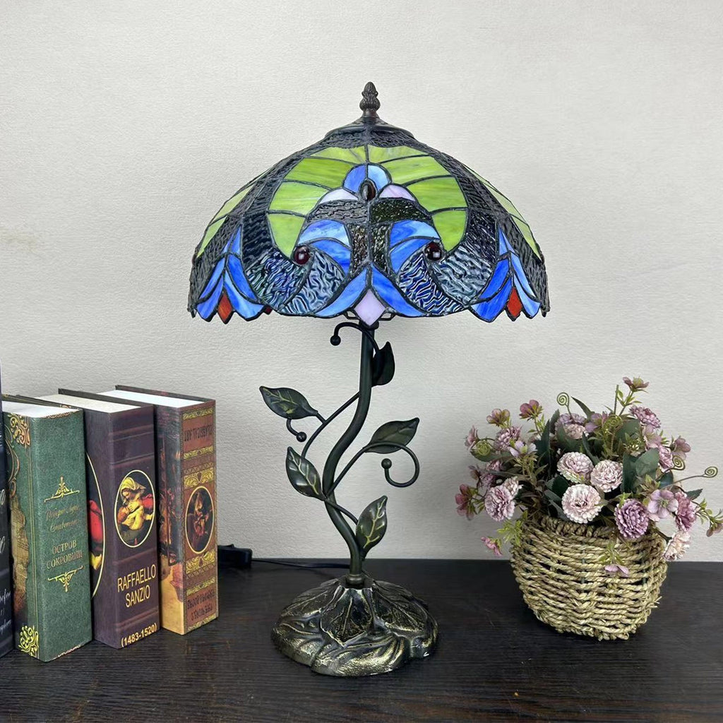 Dome Iron Glass Living Table Lamp