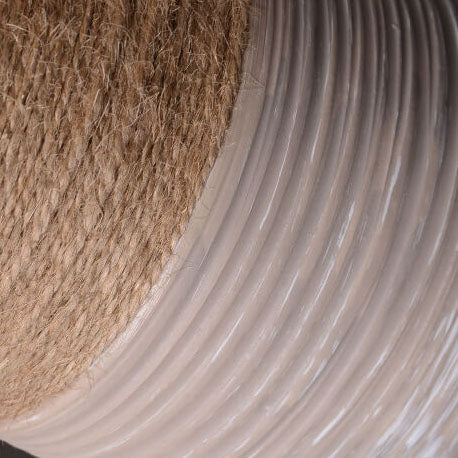 Fabric Ceramic Jar Table Lamp
