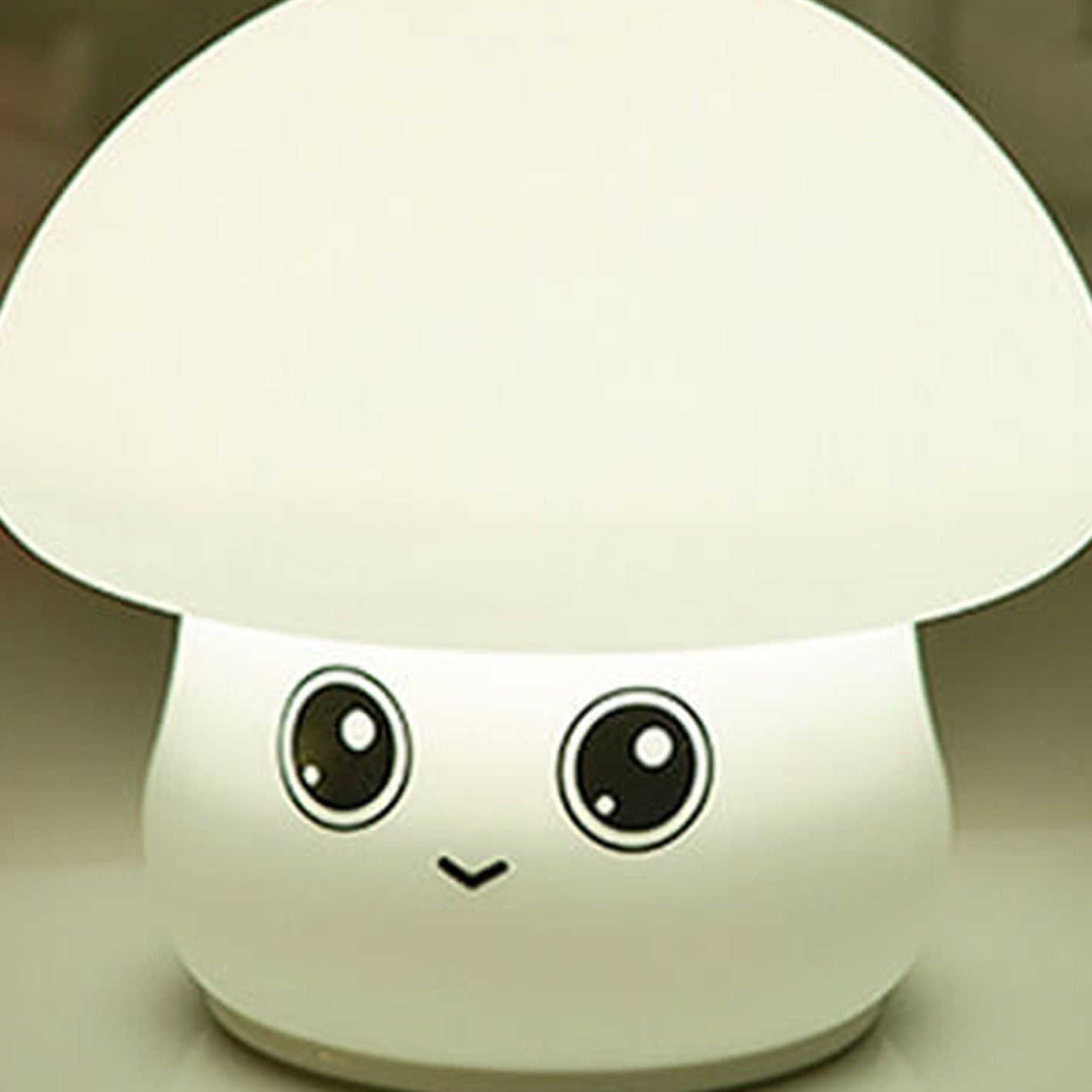 Cartoon Mushroom Silicone Night Table Lamp