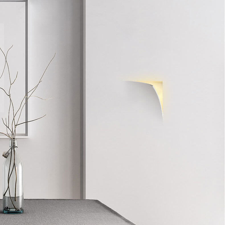 Square Flip Flop Recessed Wall Lamp