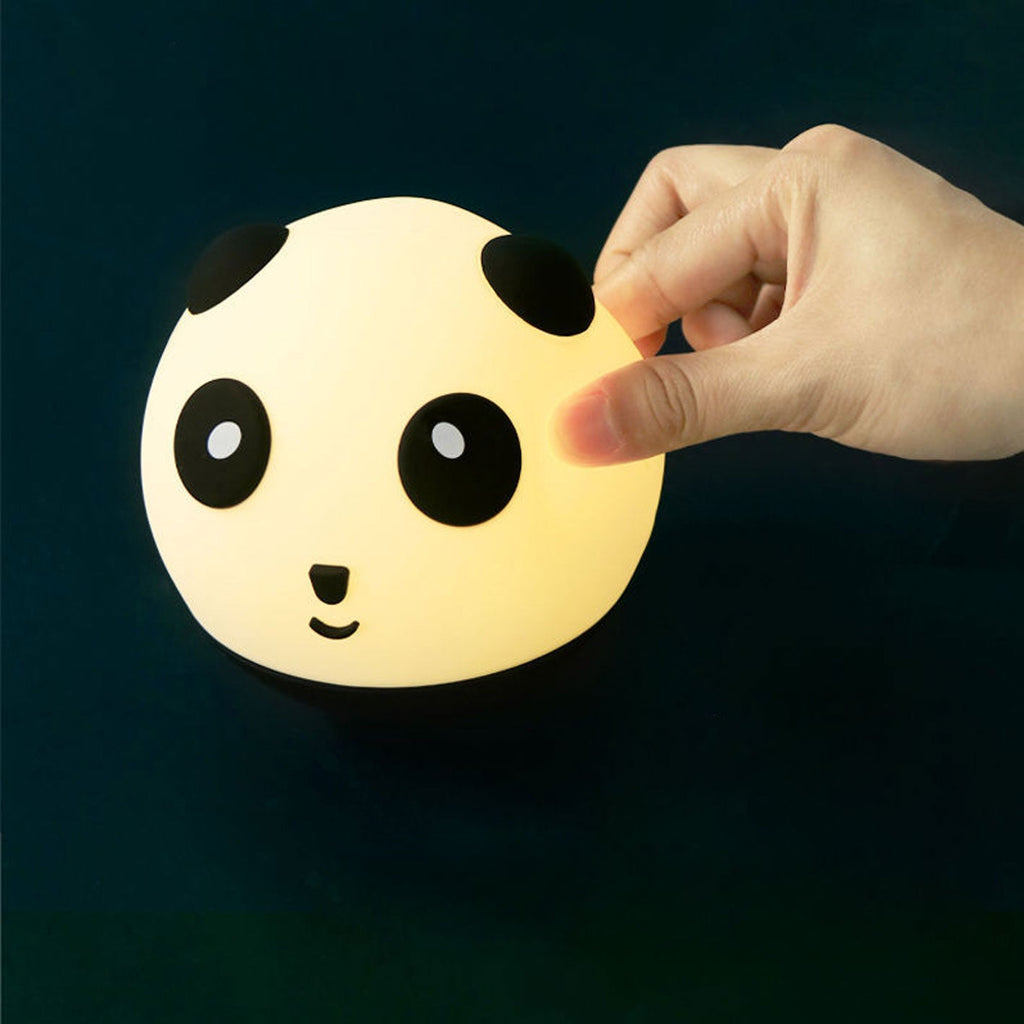 Cute Panda Tumbler Silicone Floor Lamp