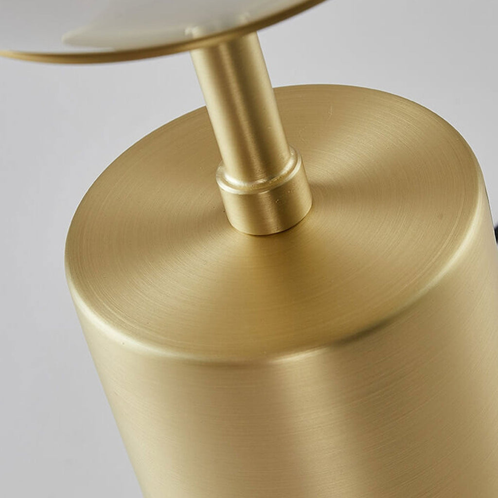 Convex Glass Spherical Table Lamp