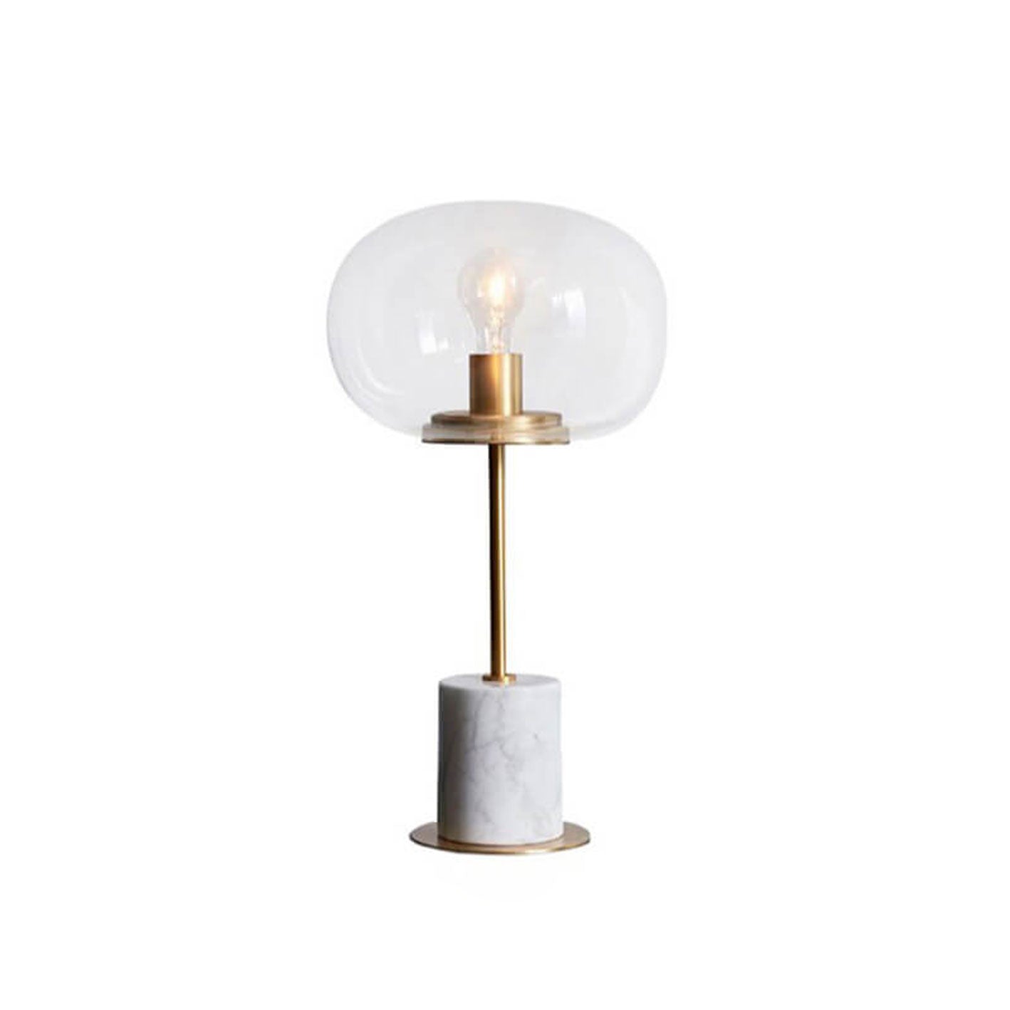 Glass Ball Table Lamp
