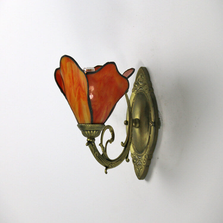 Petals Stained Glass Wall Lamp