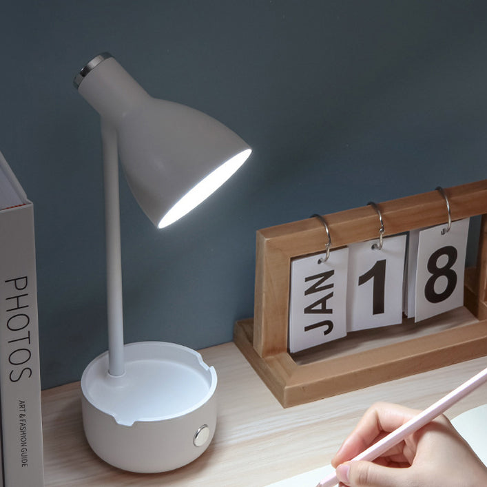 Round Horn Plastic ABS Table Lamp
