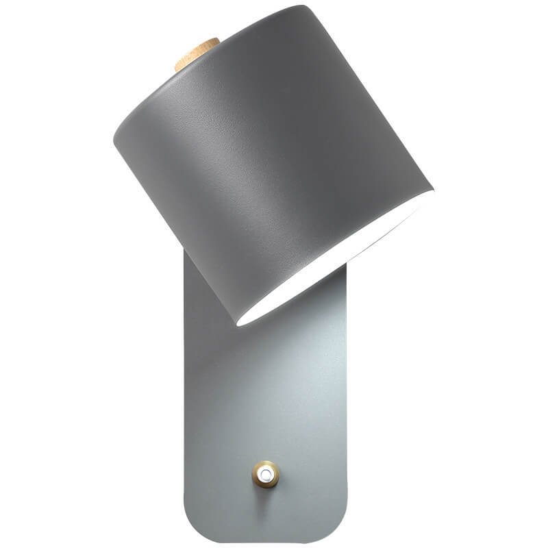 Macaron Cylinder Shape Rotatable Wall Lamp