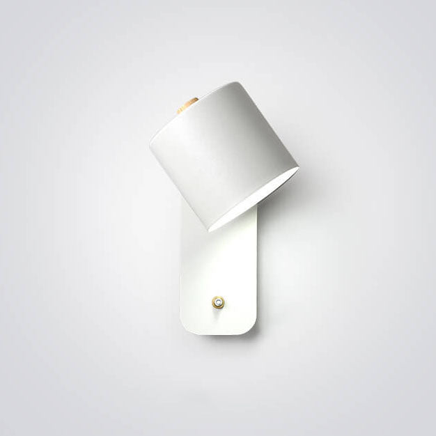 Macaron Cylinder Shape Rotatable Wall Lamp