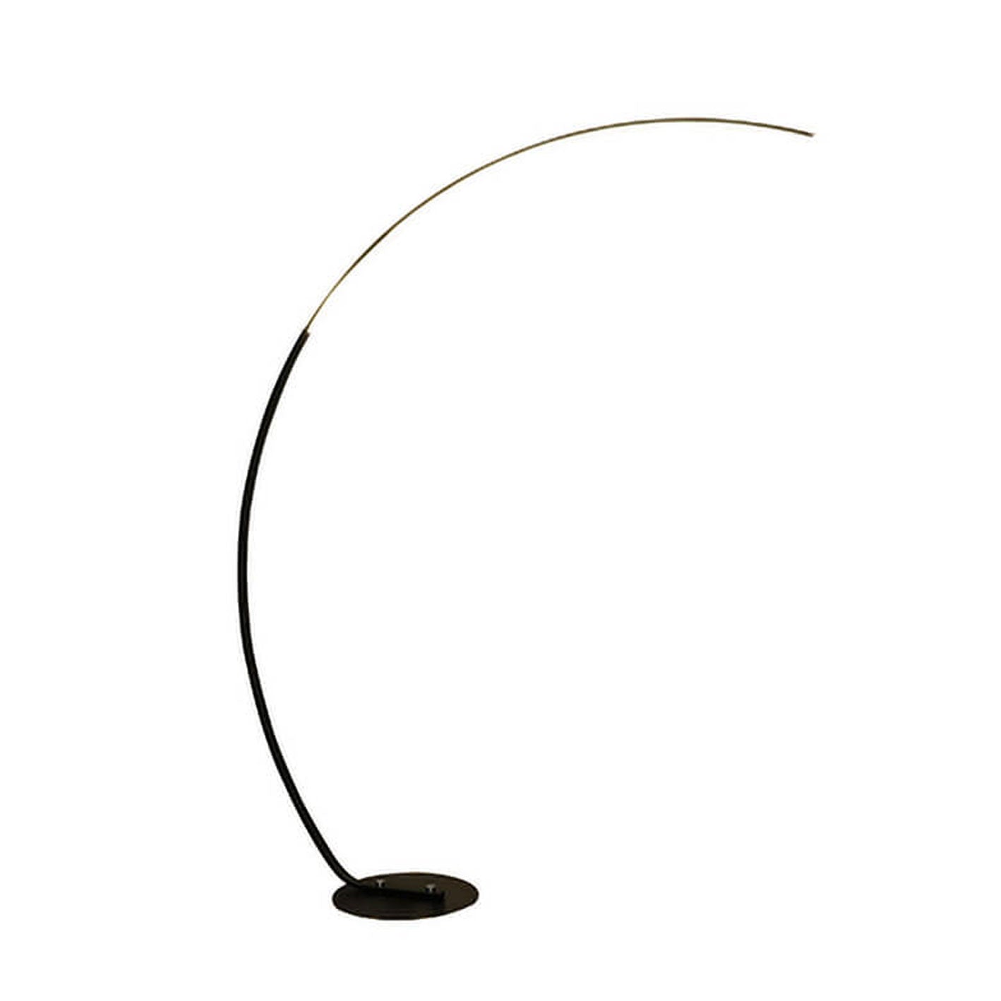 Minimalist Curved Line Aluminum Floor Lamp