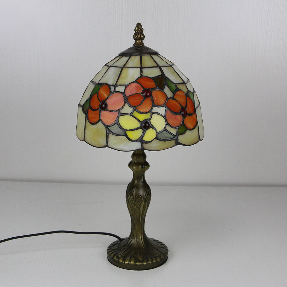 Decorative Flower Umbrella Rose Table Lamp