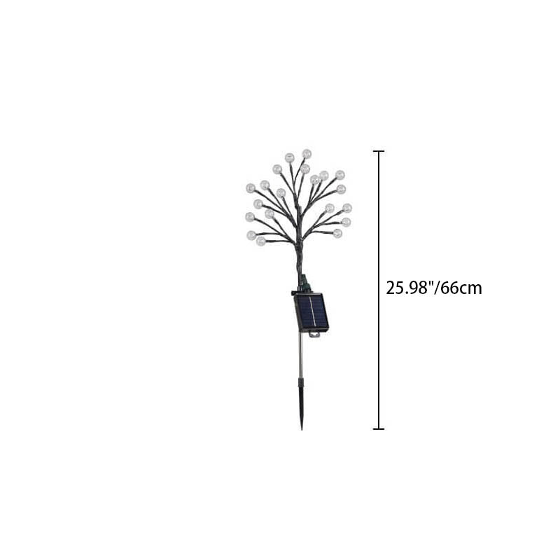 Solar Modern Simple Crystal Outdoor Light