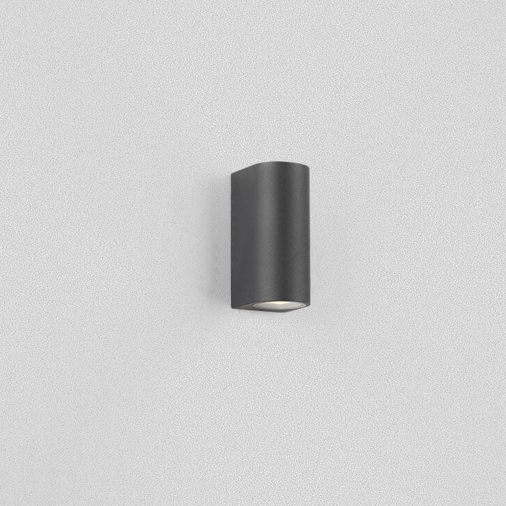 Aluminum Glass Cylinder 2-Light Outdoor Light