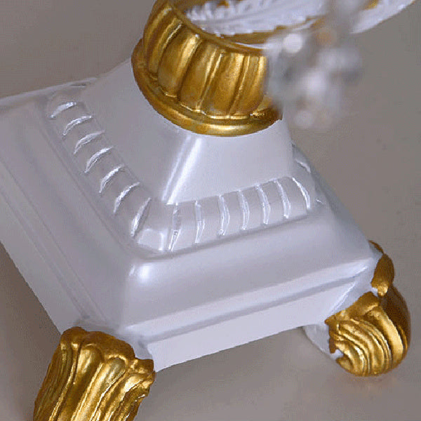 Fabric Lace Resin Table Lamp