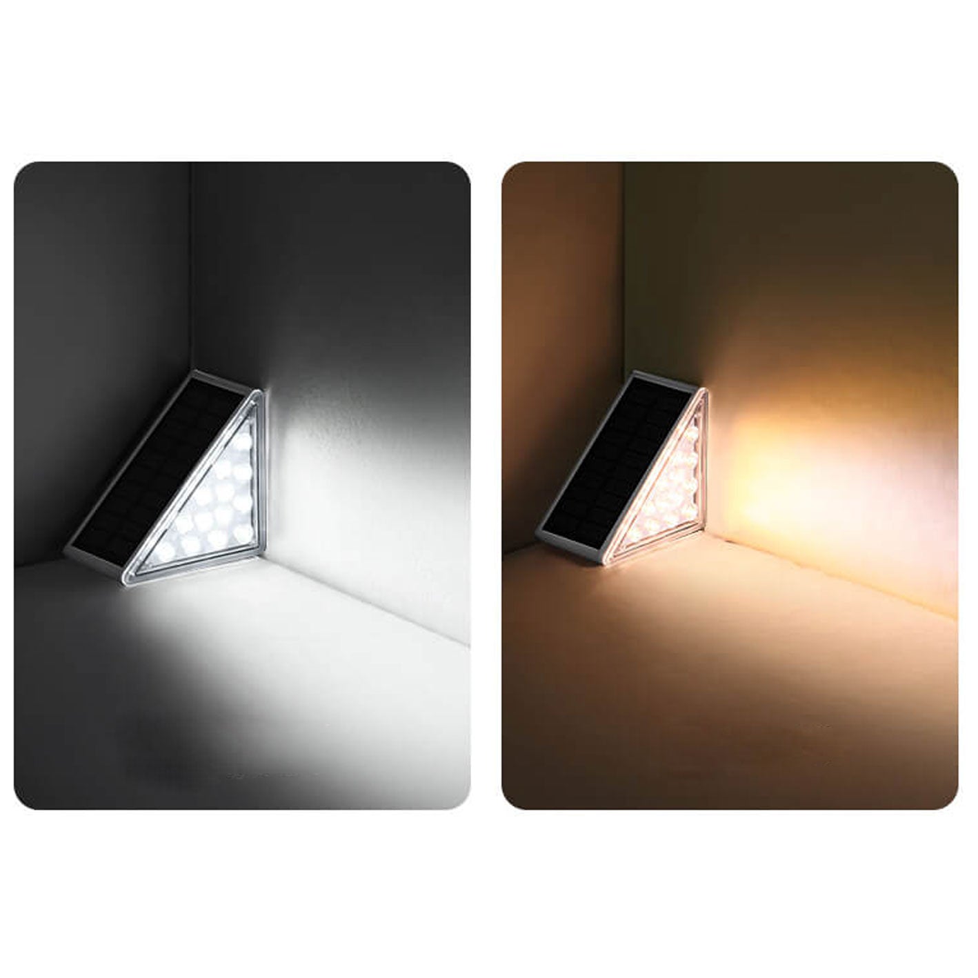 Stereo Triangle Stair Outdoor Light