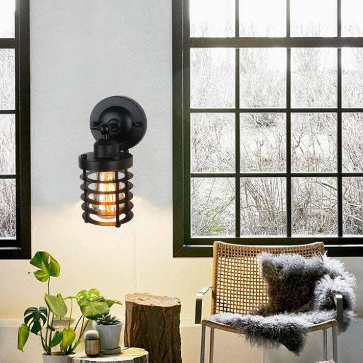 Northern Wrought Iron Wall Lamp