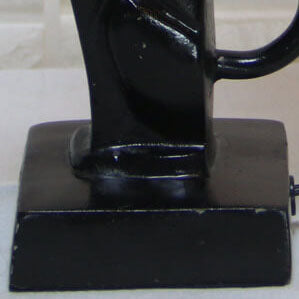Glass Flared Eye Protection Table Lamp
