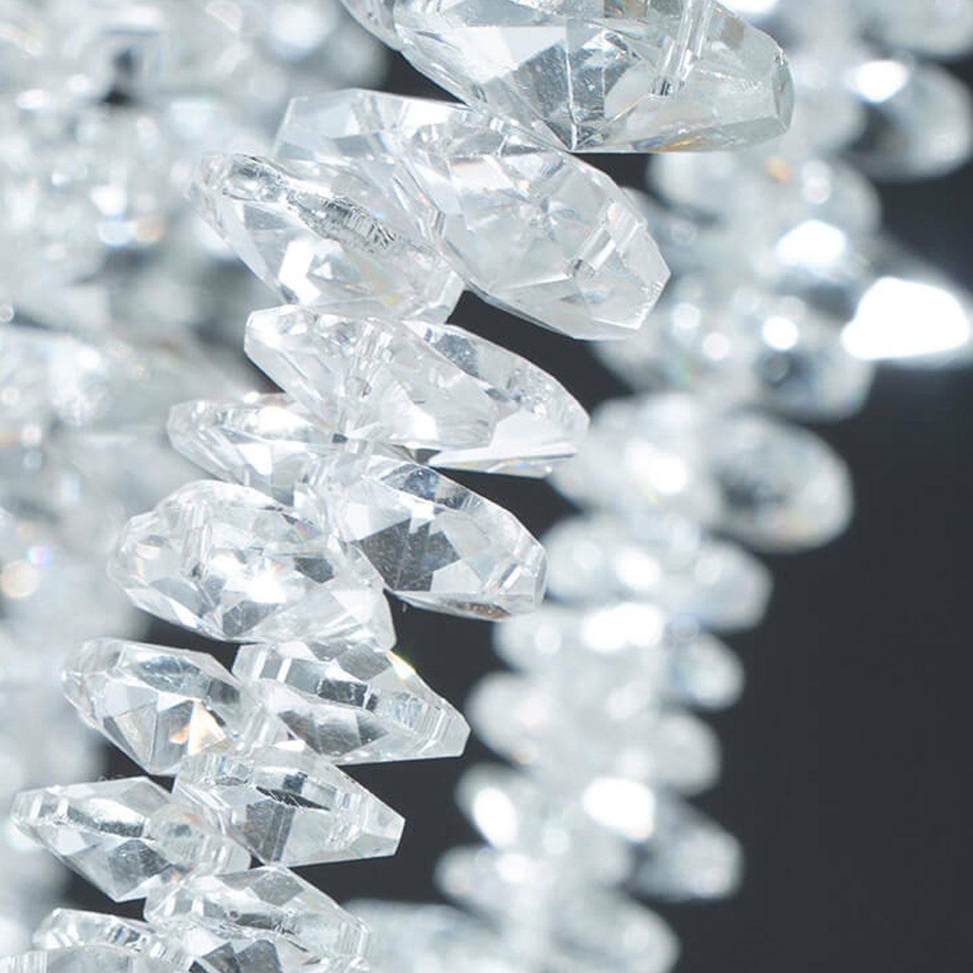 Tree Branch Crystal 3-Light Wall Lamp