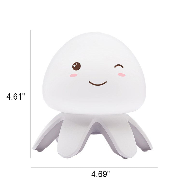 Silicone Jellyfish Music Rechargeable Table Lamp
