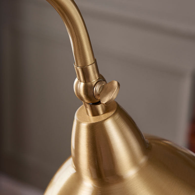 Arch Semi-Circular Full Copper Table Lamp
