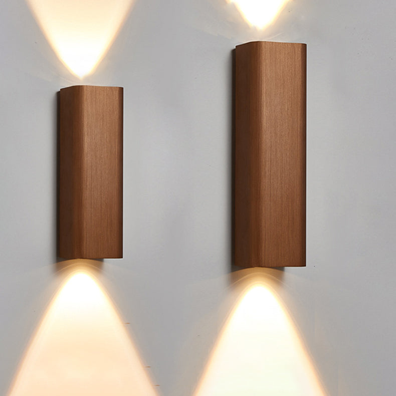 Rectangular Aluminum Bedroom Wall Lamp