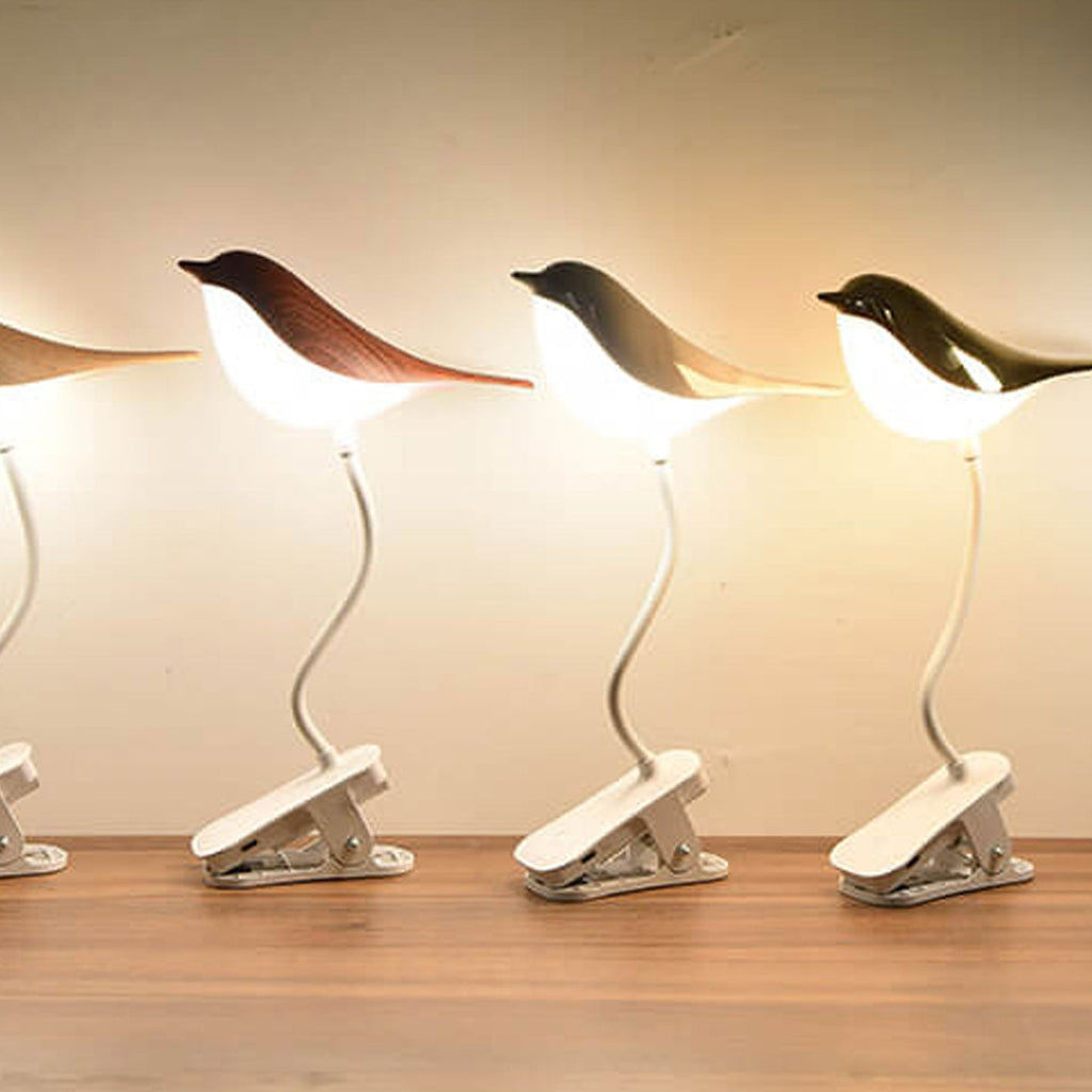 Bird Clip Charging Night Table Lamp
