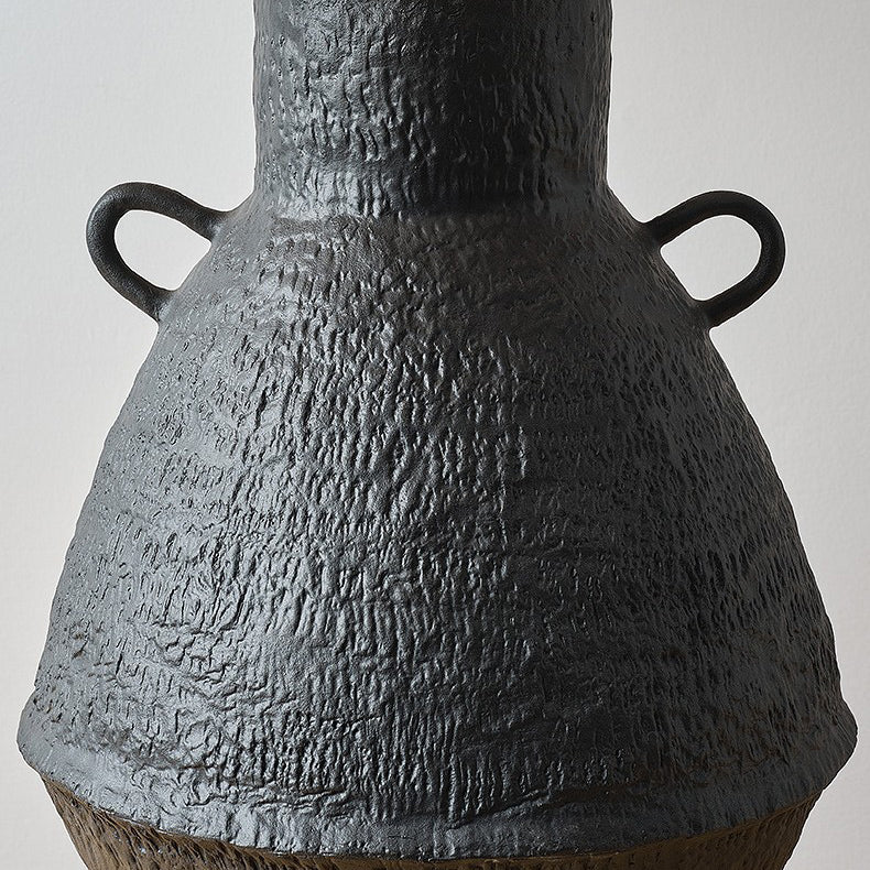 Jar Ceramic Fabric Living Table Lamp