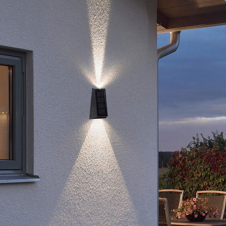 Trapezoid RGB Patio Outdoor Light