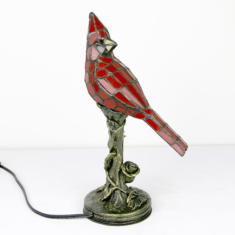 Red Bird Table Lamp