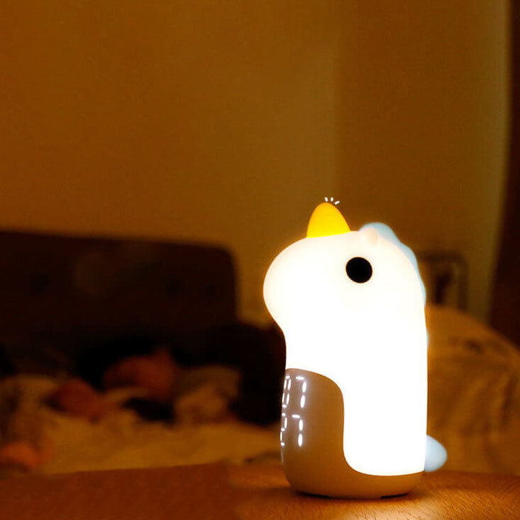 Cartoon Unicorn Timer Alarm Floor Lamp