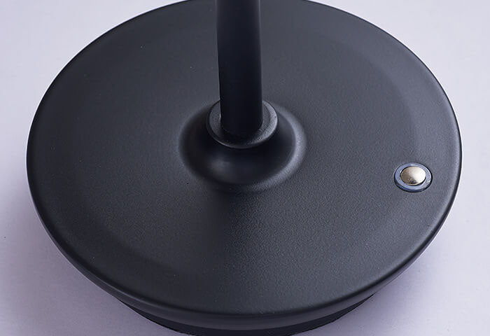Perforated Wrought Iron Power-on Table Lamp