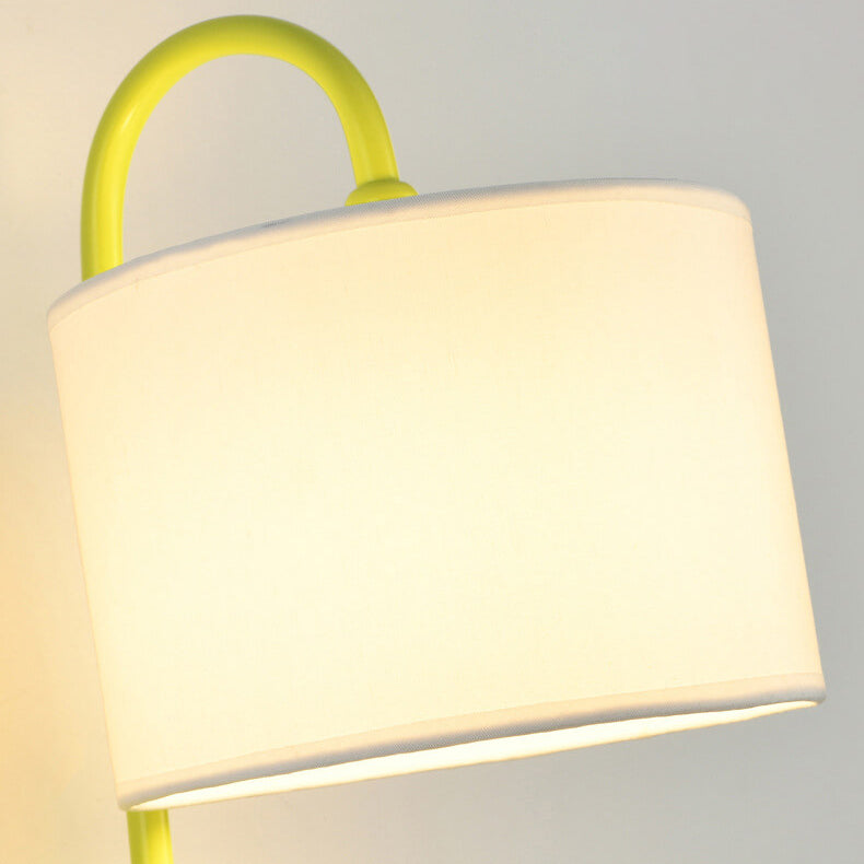 Cream Angel Iron Crystal Wall Lamp