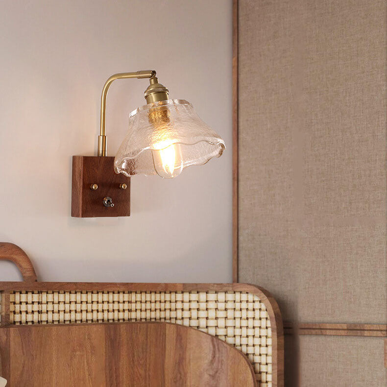 Black Walnut Wall Lamp