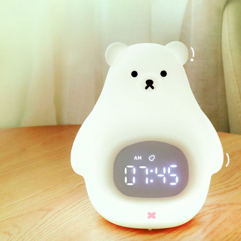 Cartoon Big White Bear Floor Lamp