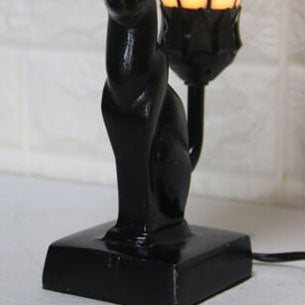 Glass Flared Eye Protection Table Lamp