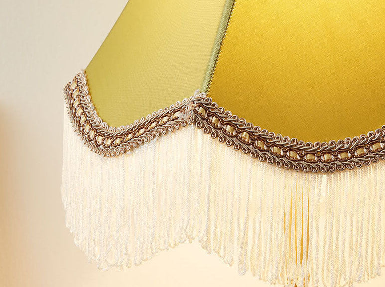 Court Tassel Copper Table Lamp