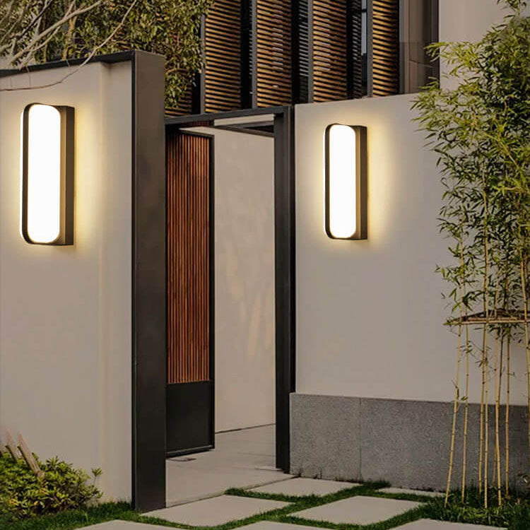 Oval Die-Cast Aluminum Indoor Outdoor Light