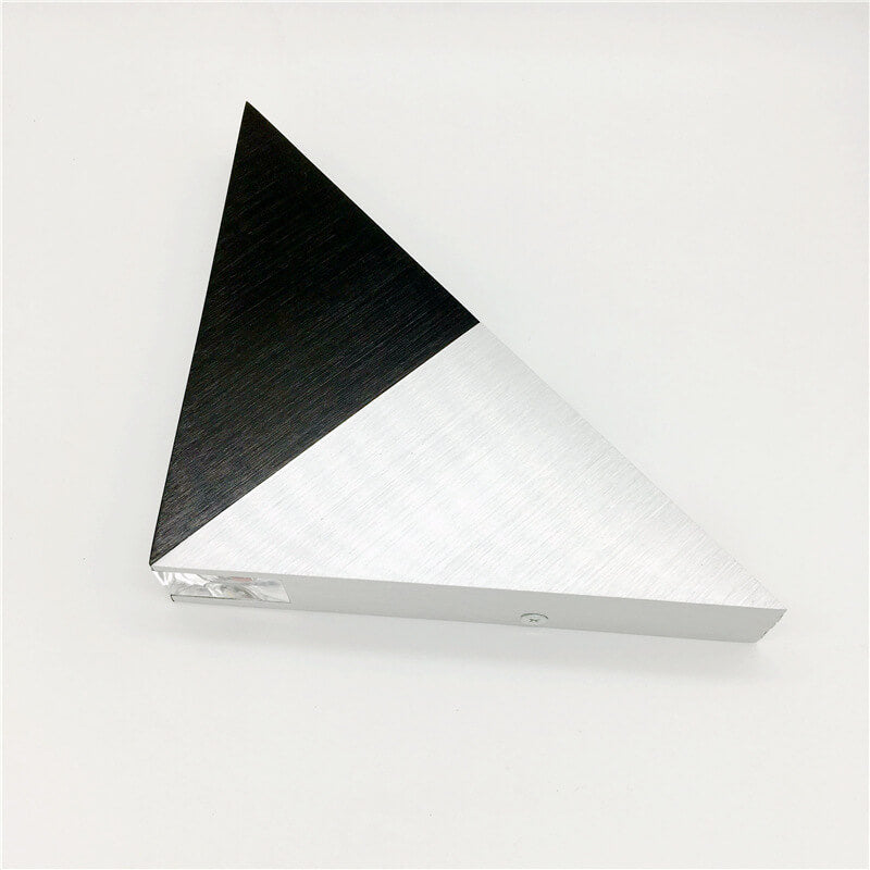 Aluminum Acrylic Stereo Triangle Wall Lamp