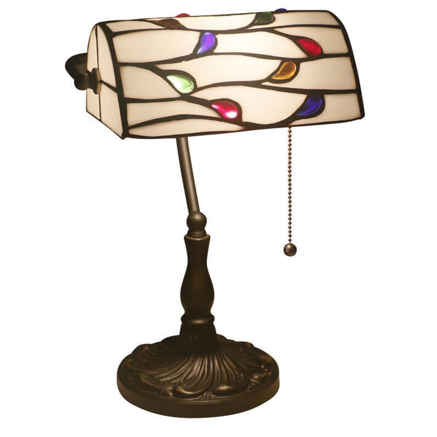 Lucite Beads Design Table Lamp