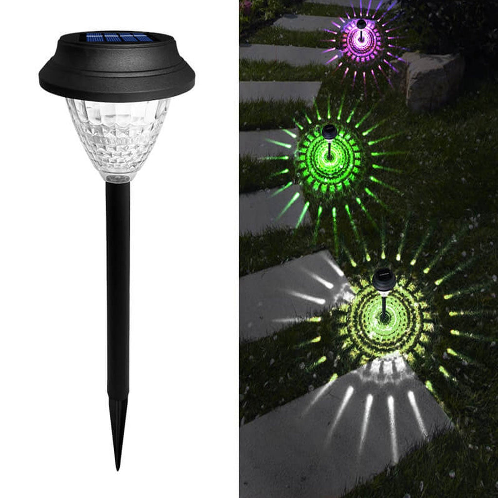 Solar Waterproof Circular Divergent Outdoor Light