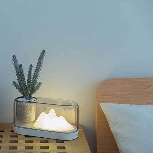 Mountain Desktop Reading Night Table Lamp