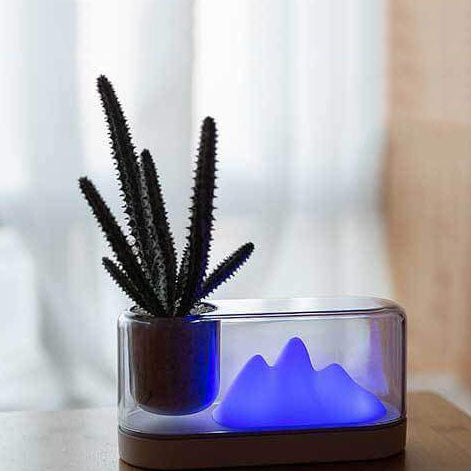 Mountain Desktop Reading Night Table Lamp