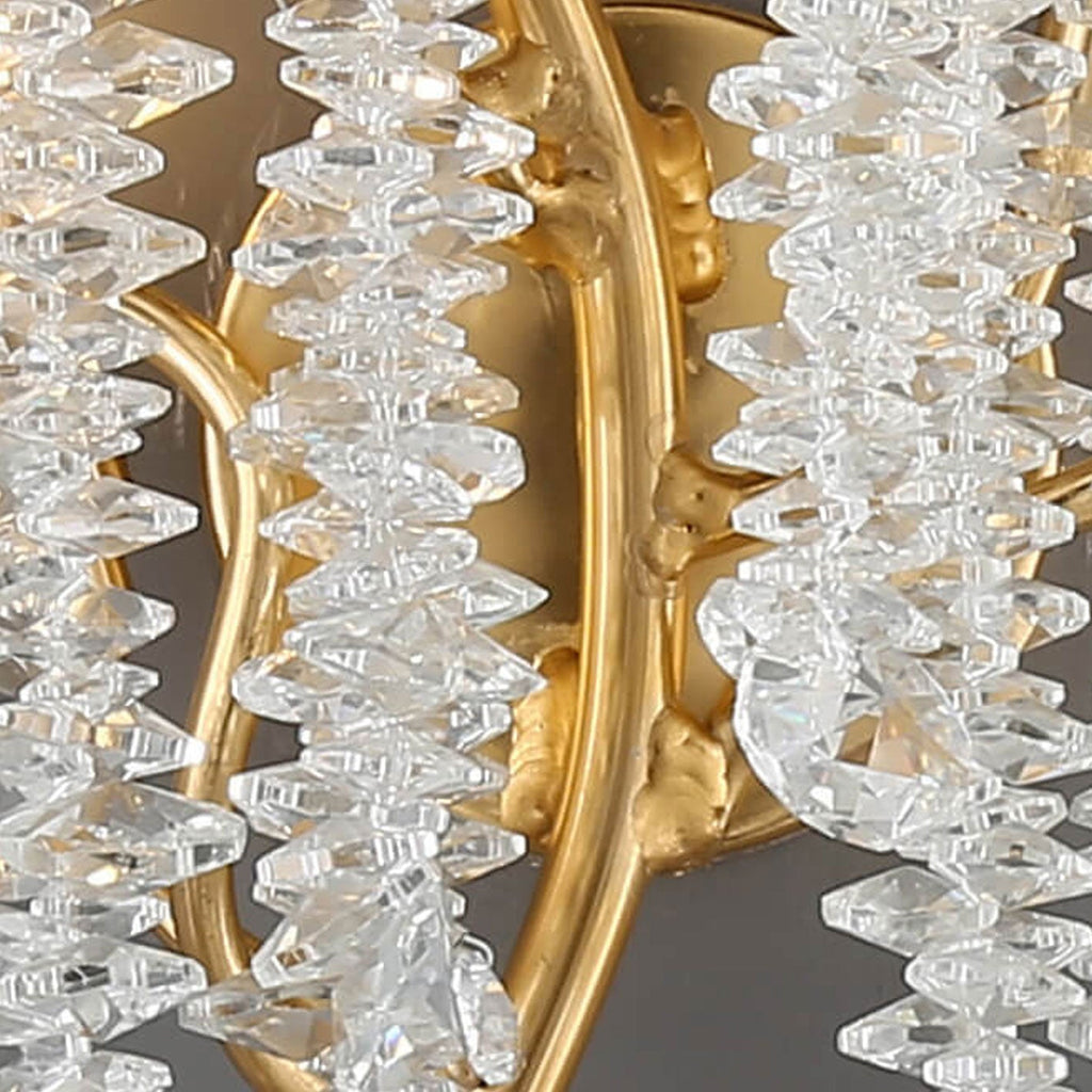 Tree Branch Crystal 3-Light Wall Lamp