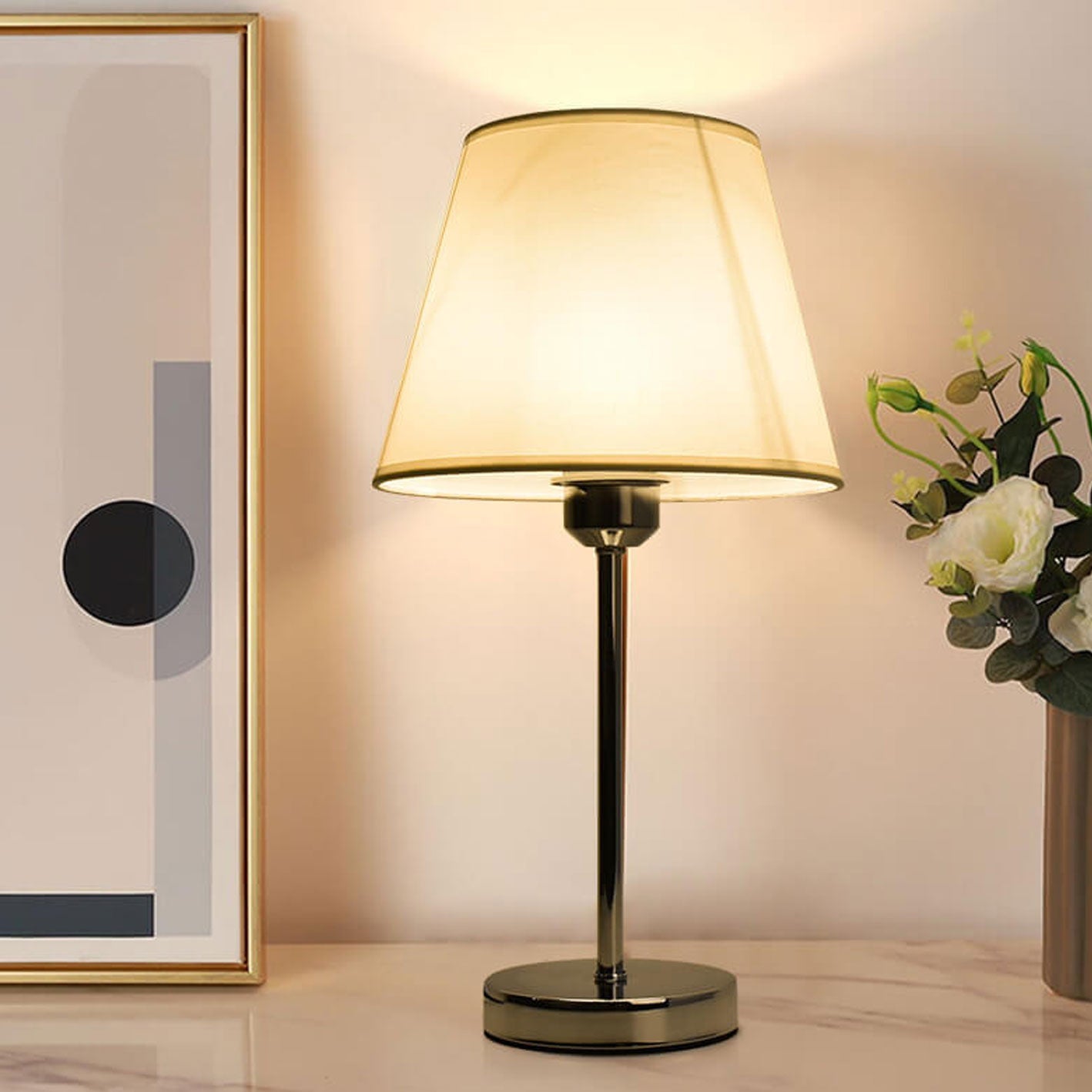 Fabric Table Lamp