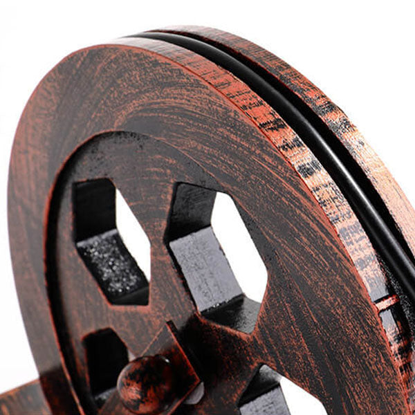 Iron Pulley Cage Wall Lamp