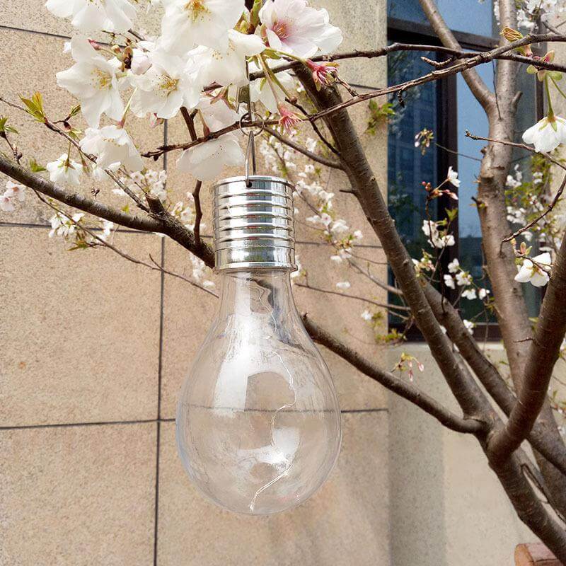 Color Bulbs Plastic Outdoor Light